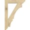 Ekena Millwork Balboa Slat Rough Sawn Bracket, Douglas Fir, 4"W x 26"D x 38"H BKT04X26X38BOA06RDF - alternate 4